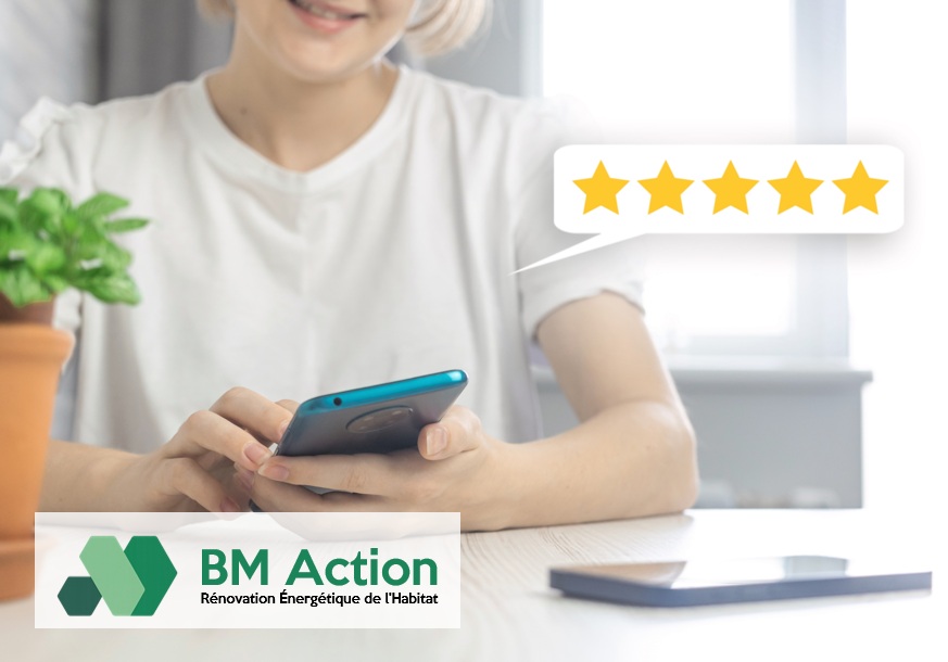 Résultat d’un chantier d’isolation thermique par l’extérieur terminé par BM Action avec finition enduit haute performance