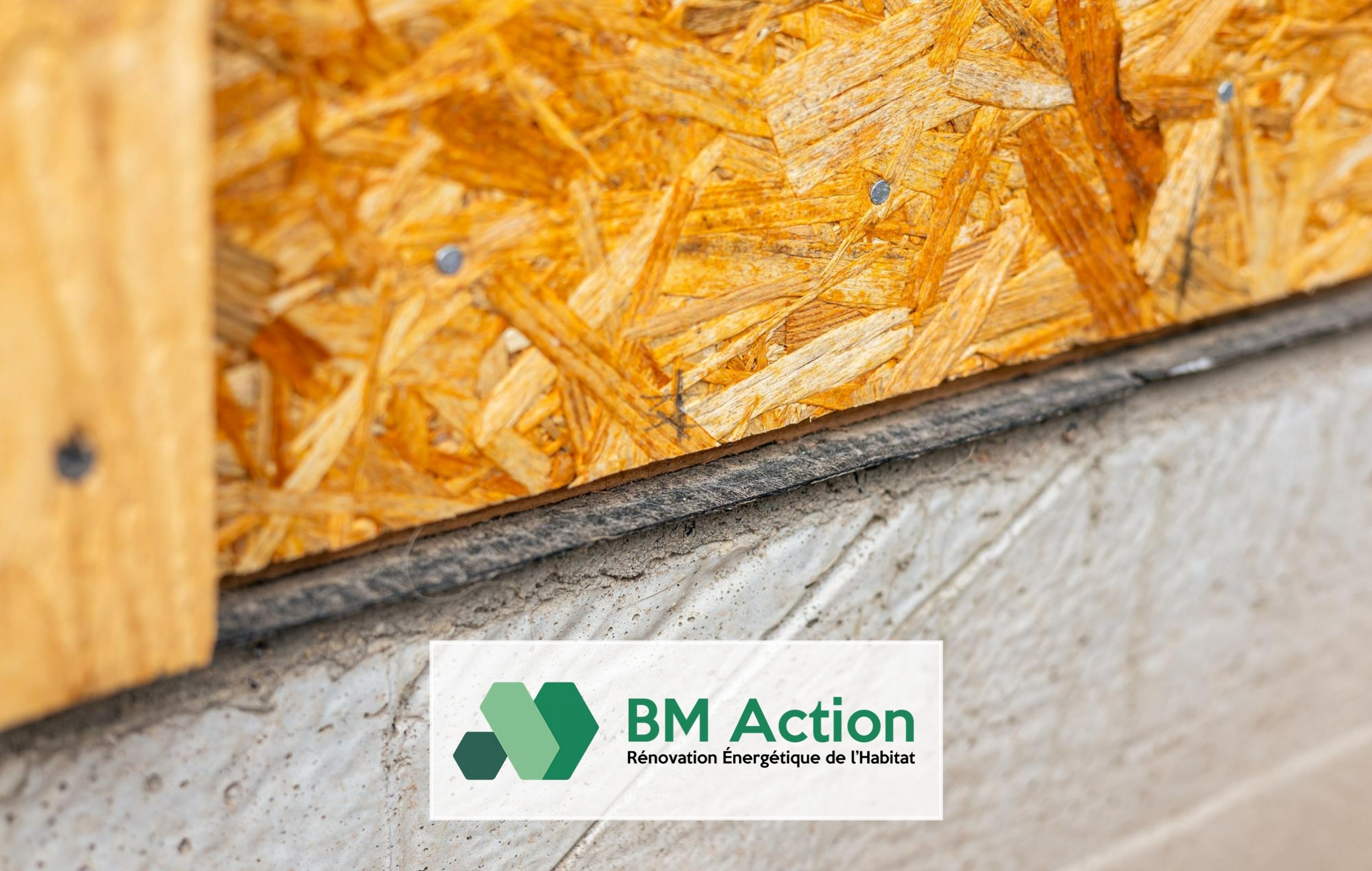 BM Action — Mise en œuvre ITE sur façade : rails de départ, pose isolant, sous-enduit, finitions