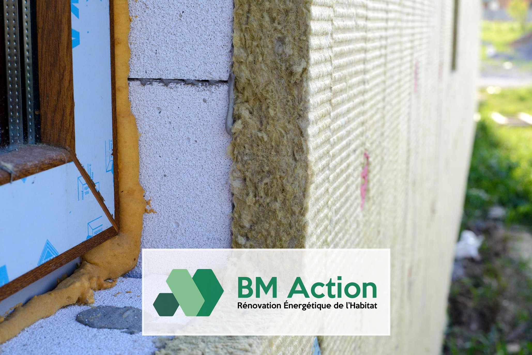 Travaux d’isolation thermique extérieure réalisés par BM Action