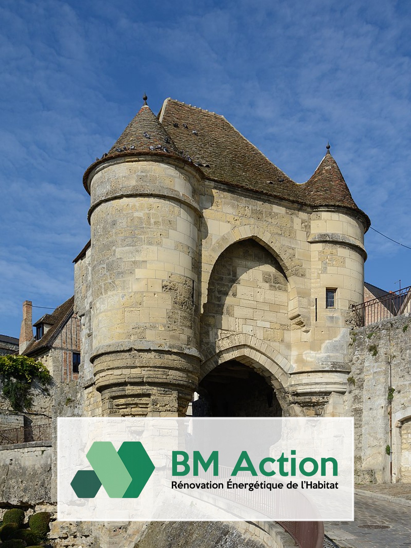Réalisation d’isolation extérieure à Laon par BM Action