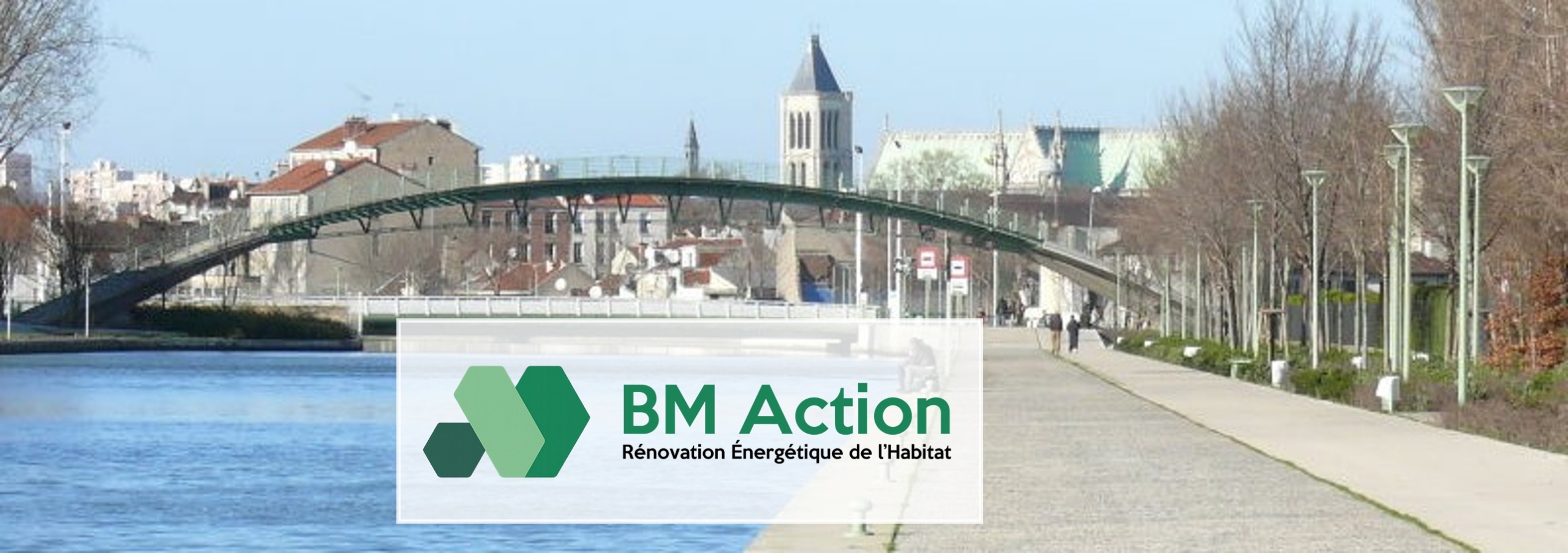 Rénovation façade BM Action Seine-Saint-Denis