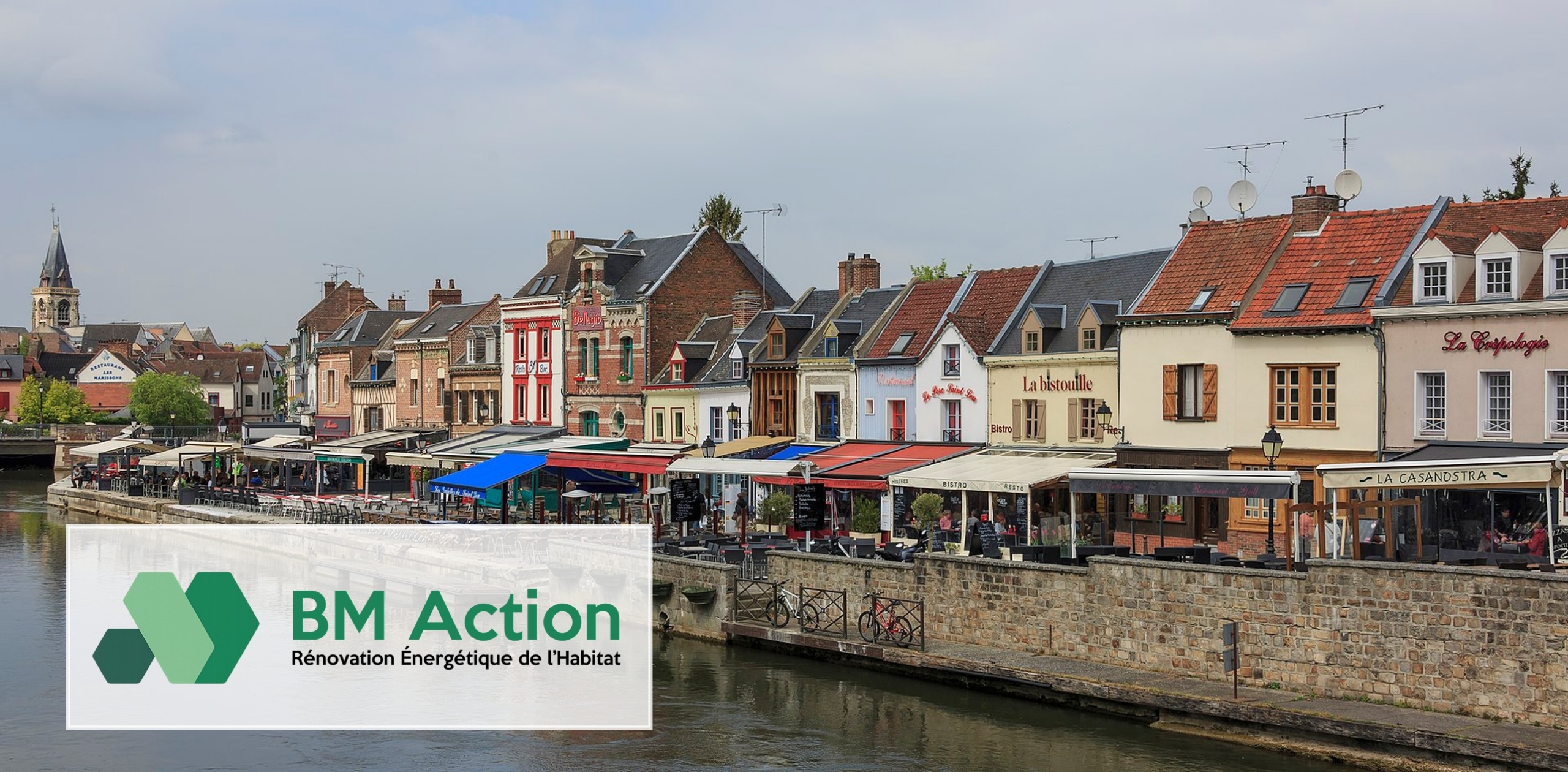 Travaux d'isolation extérieure à Amiens BM Action