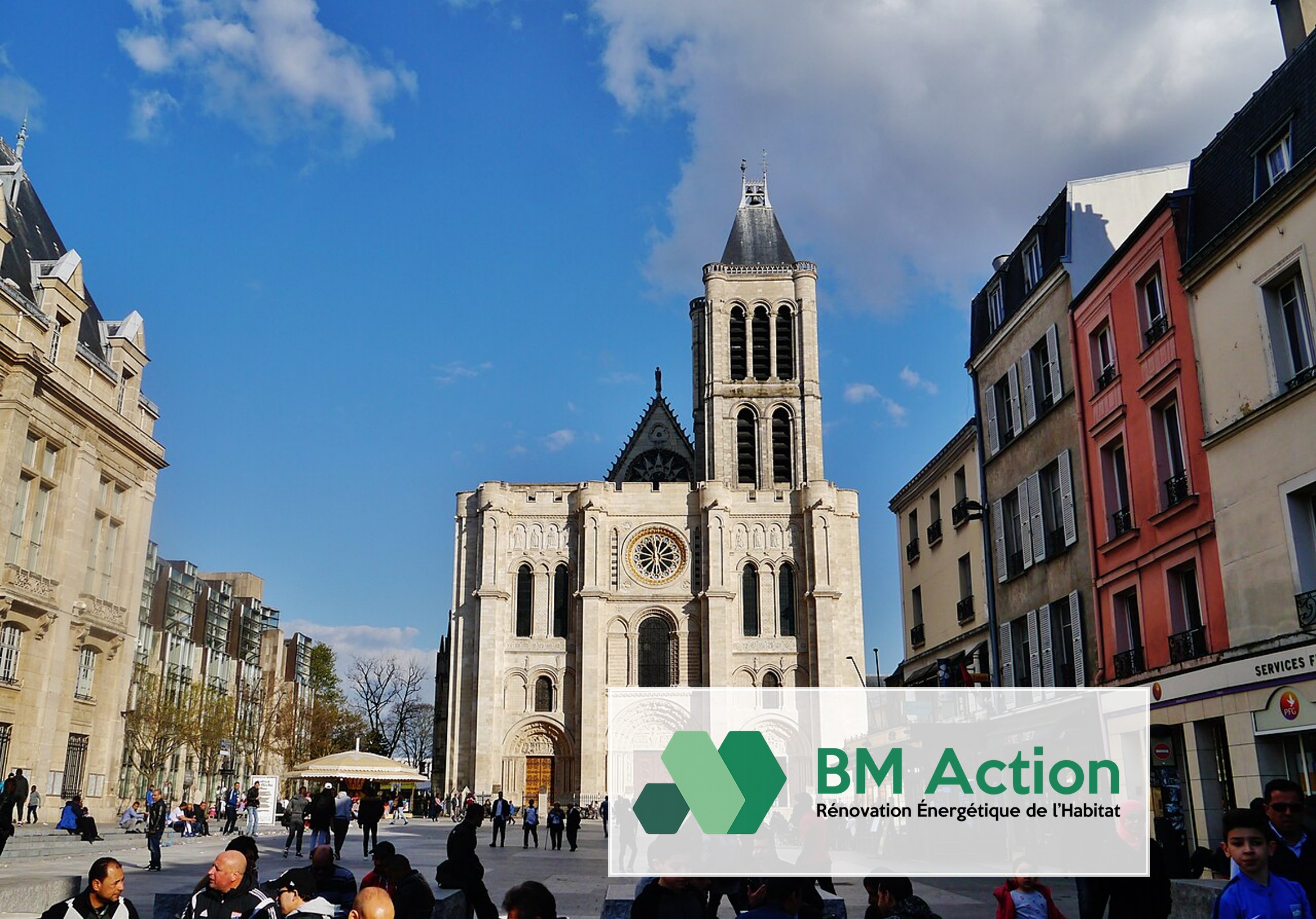 Isolation par l’extérieur BM Action Saint-Denis