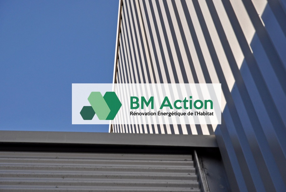 Isolation extérieure avec bardage métallique posé sur maison par BM Action