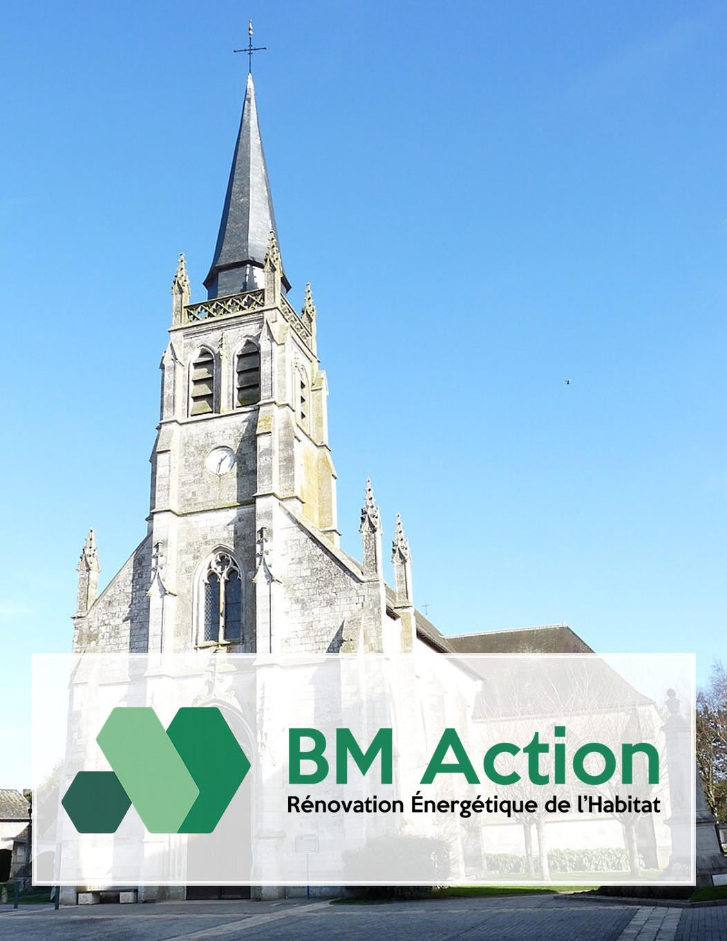 Isolation extérieure BM Action à Bourg-Achard