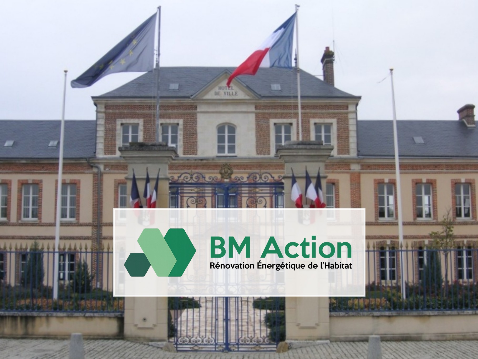 Isolation extérieure Damville par BM Action