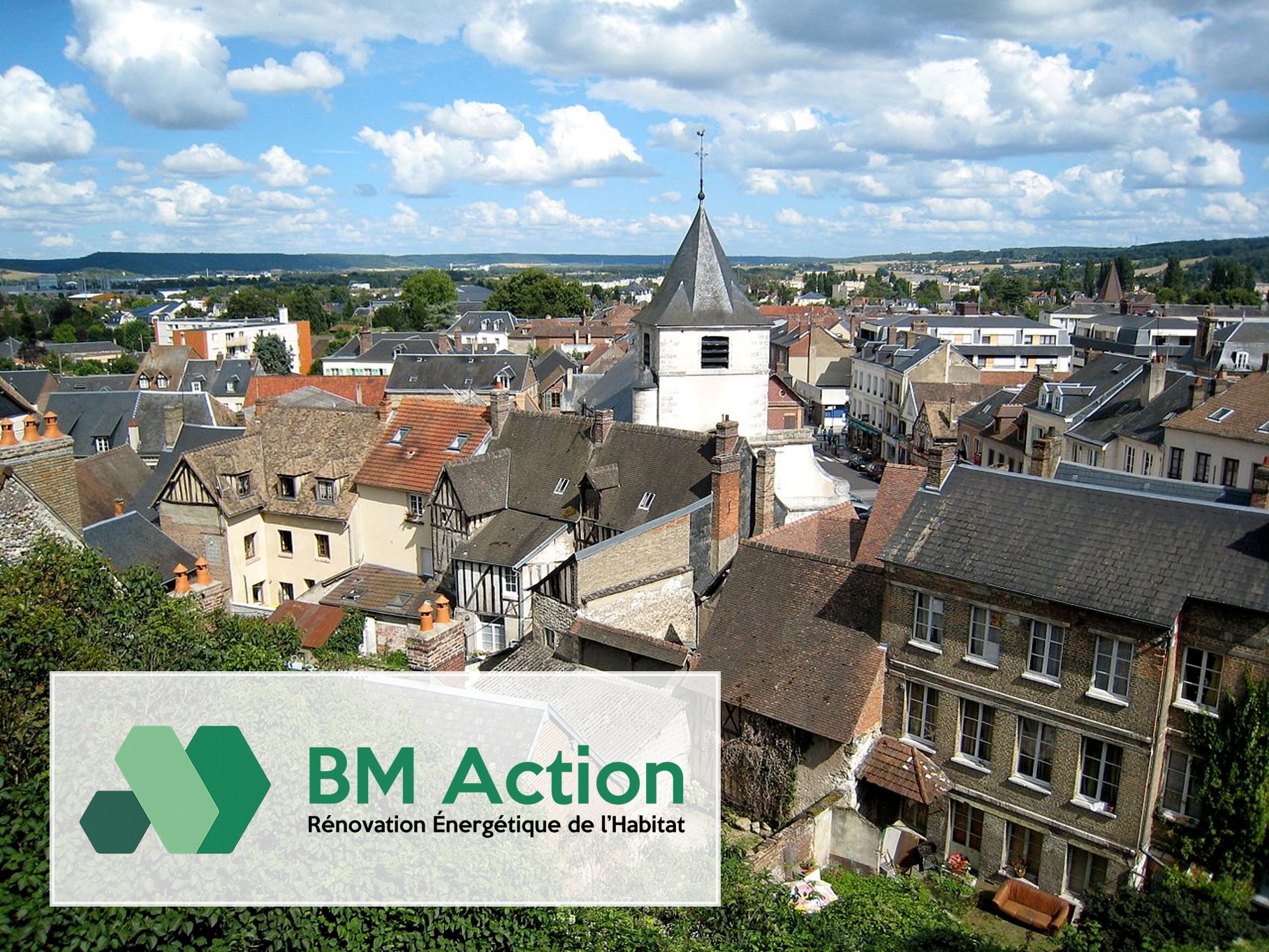 Isolation extérieure BM Action à Gaillon