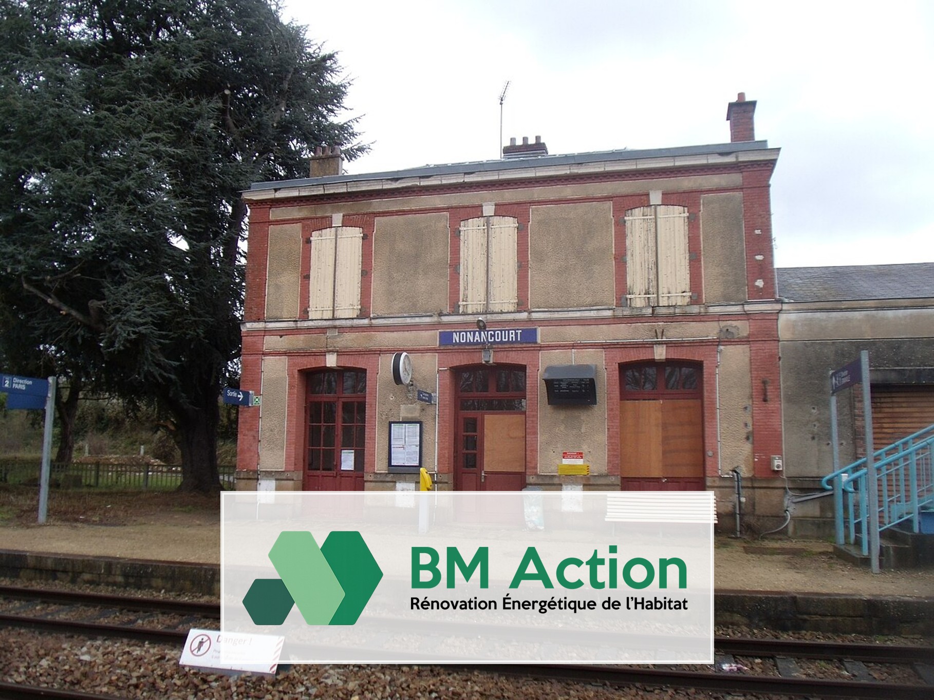 Isolation extérieure BM Action à Nonancourt