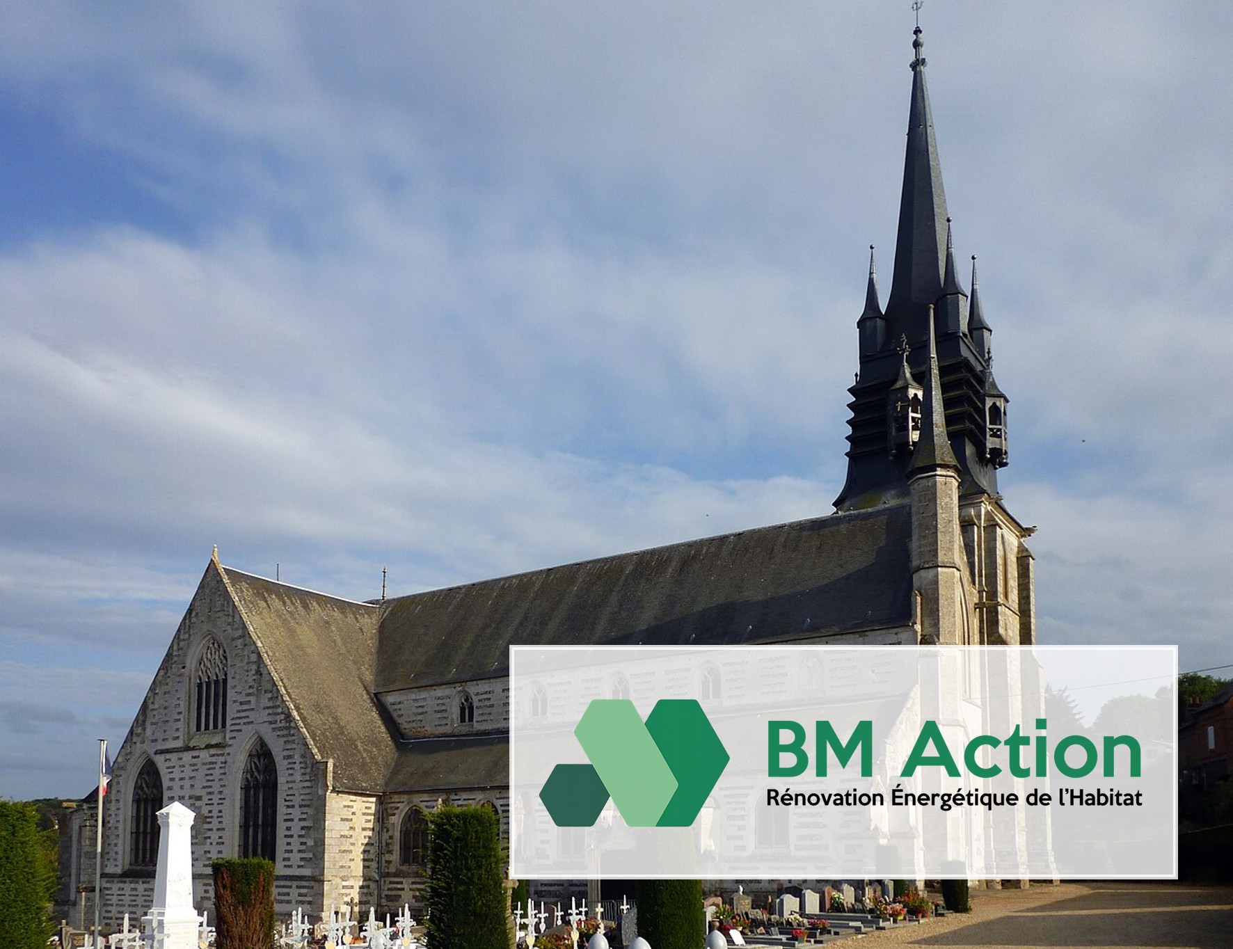 Travaux d’isolation extérieure réalisés à Bernay