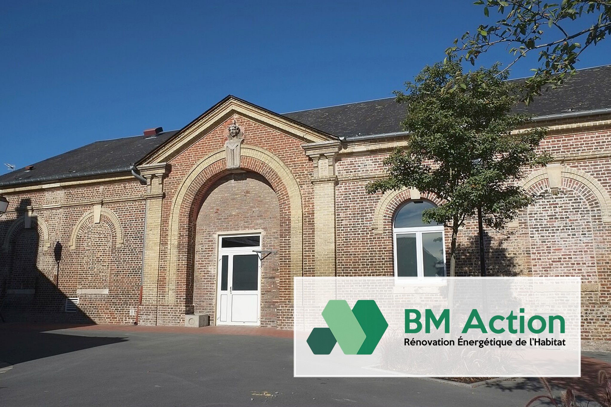 Travaux d'isolation extérieure réalisés par BM Action