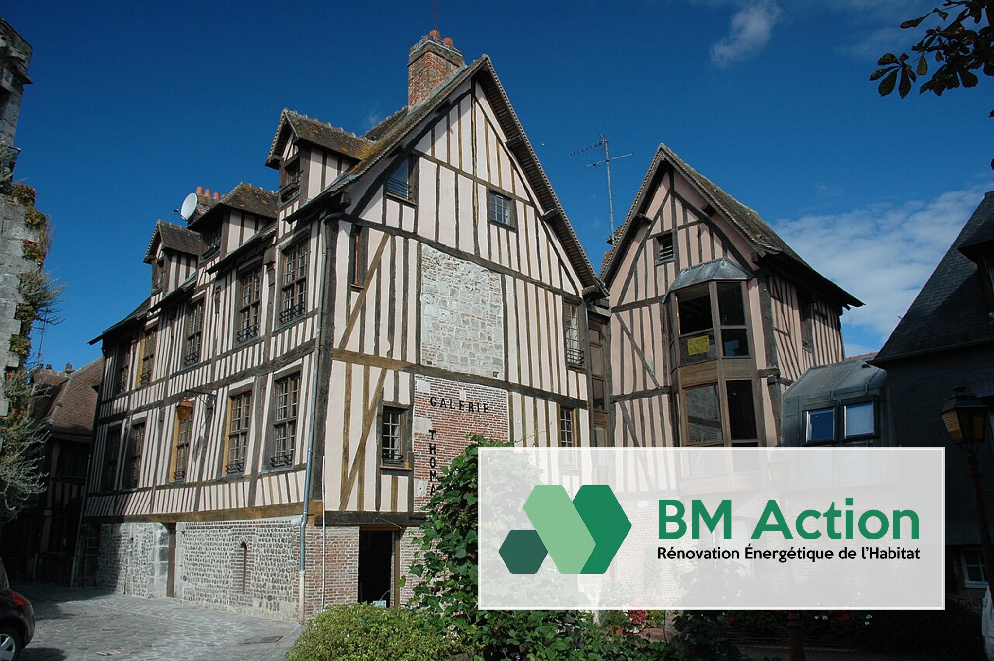 Travaux d’isolation extérieure à Pont-Audemer