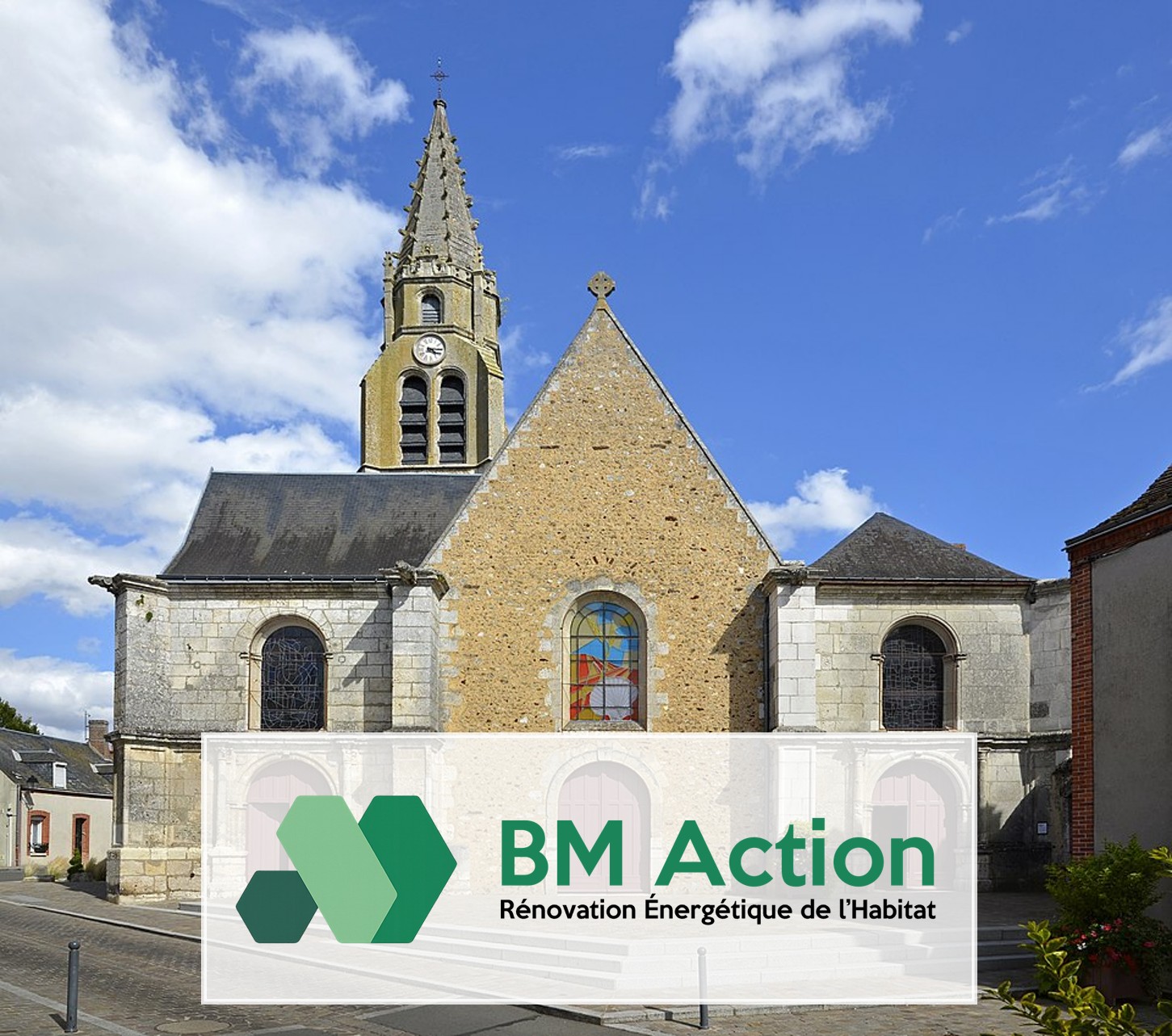 Isolation extérieure réalisée par BM Action à Cloyes-les-Trois-Rivières