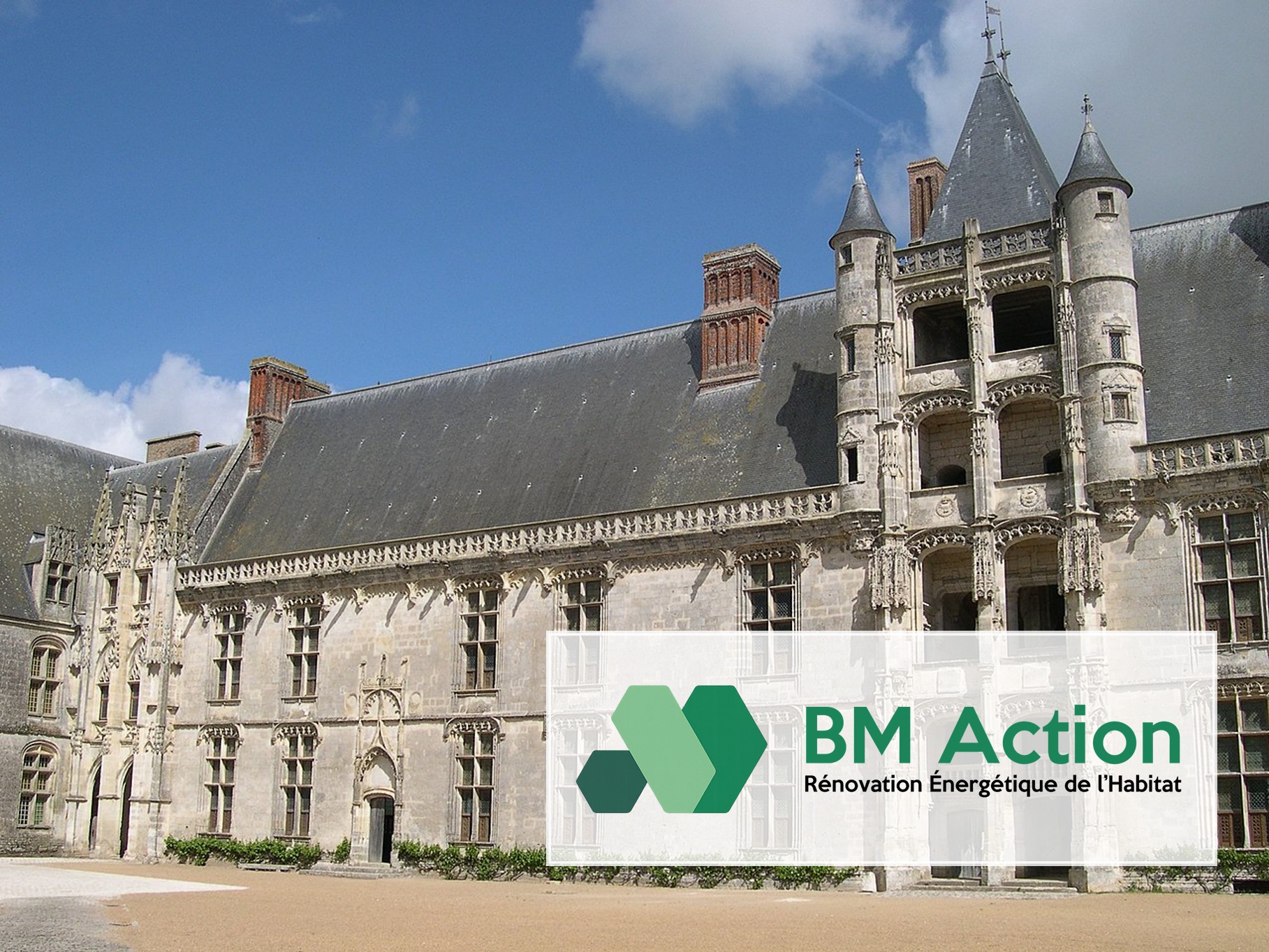 Travaux d’isolation extérieure à Châteaudun réalisés par BM Action